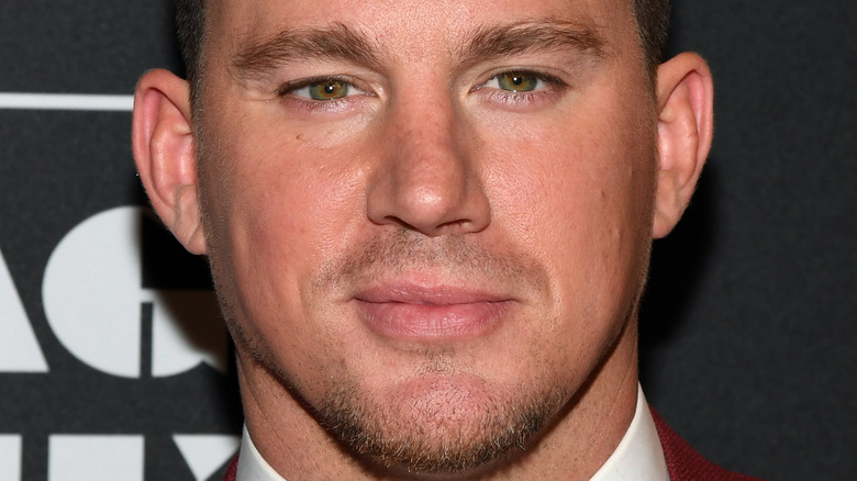 Channing Tatum grinning