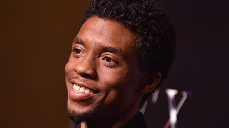 Chadwick Boseman red carpet