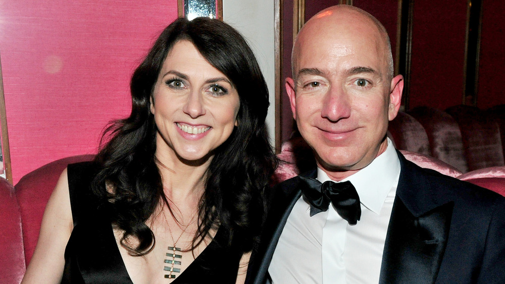 MacKenzie Scott and Jeff Bezos