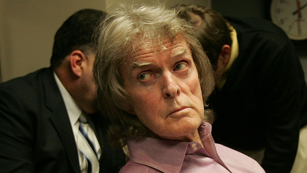 Don Imus looking over his shoulder 