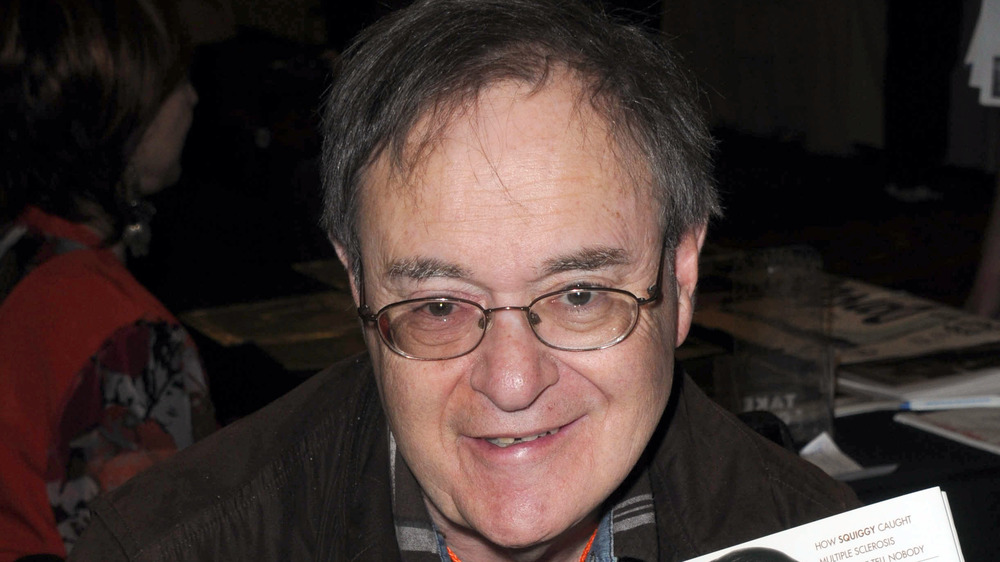 David L. Lander at a book signing 