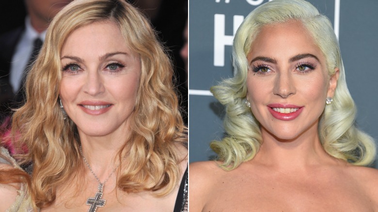 Madonna and Lady Gaga