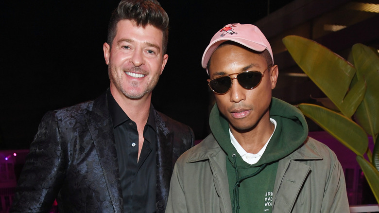 Pharrell Williams and Robin Thicke