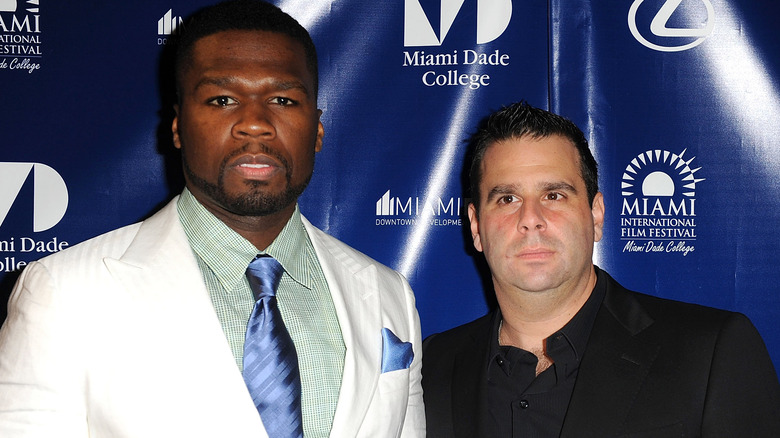 50 Cent and Randall Emmett in 2011