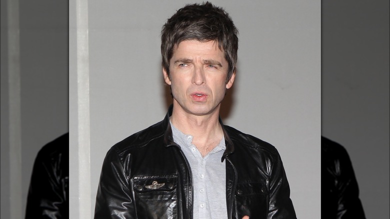 Noel Gallagher frowning