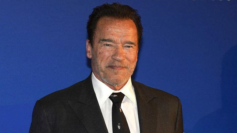 Arnold Schwarzenegger at event