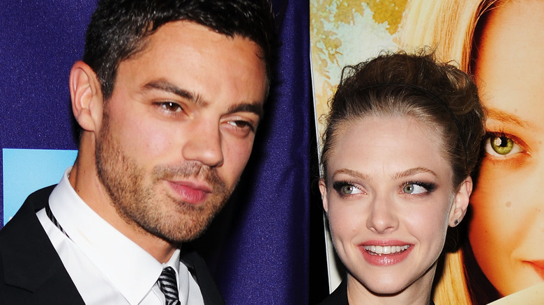 Amanda Seyfried gazing at Dominic Cooper