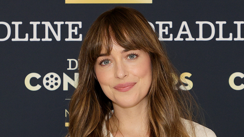 Dakota Johnson smiling