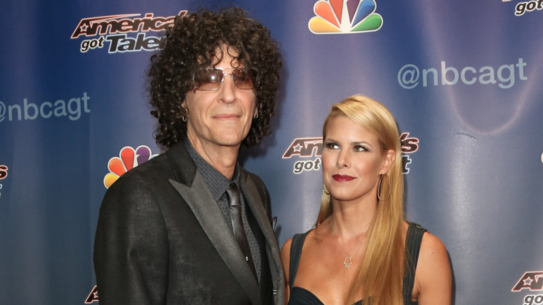 Howard and Beth Stern on a 2015 red carpet