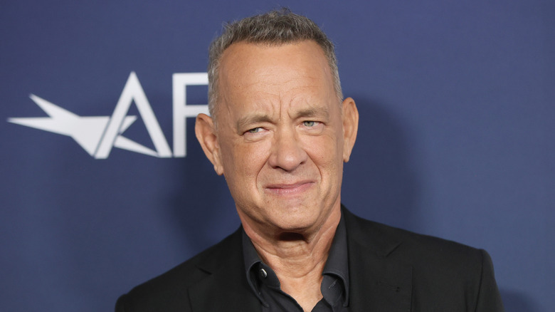 Tom Hanks at the 2024 AFI Fest premiere of Here