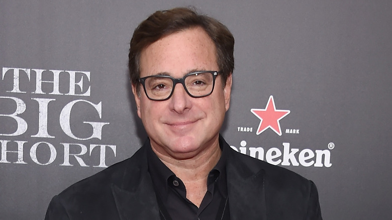 Bob Saget on red carpet