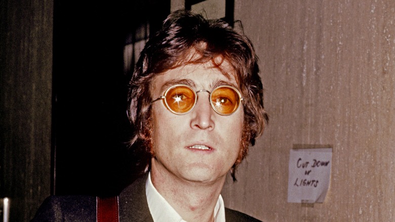John Lennon in glasses