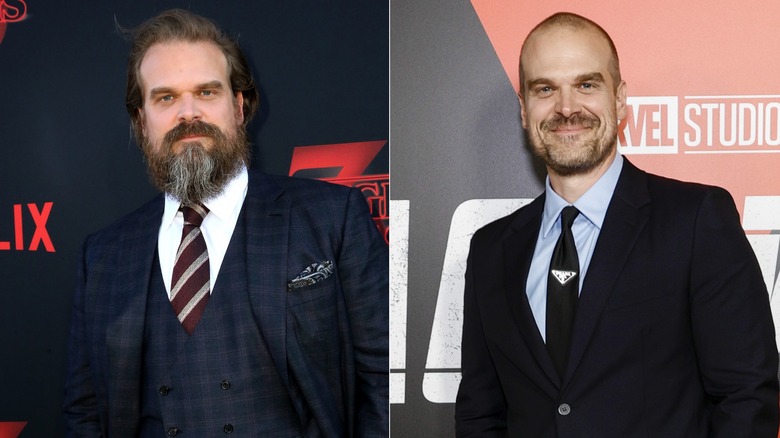 David Harbour smiling