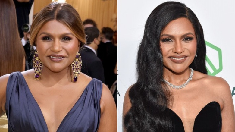 Mindy Kaling smiling