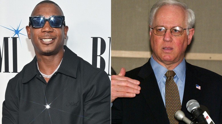 Split image of Ja Rule and Alan Hevesi