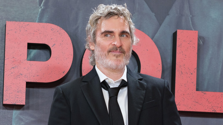 Joaquin Phoenix at the Napolean premiere