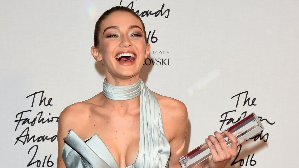 Gigi Hadid at the Fashion Awards 2016