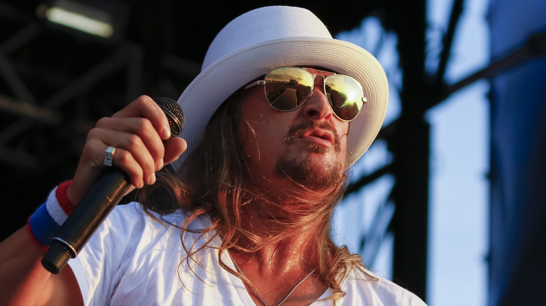 Kid Rock performing on stage