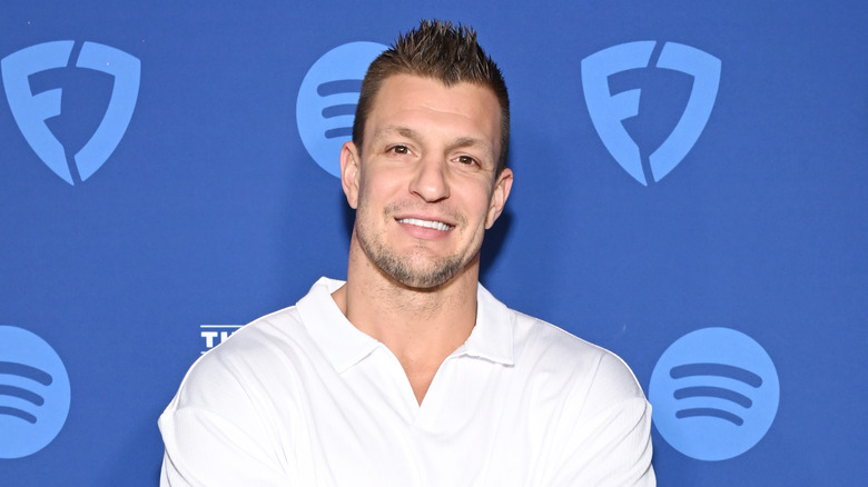 Rob Gronkowski on a red carpet