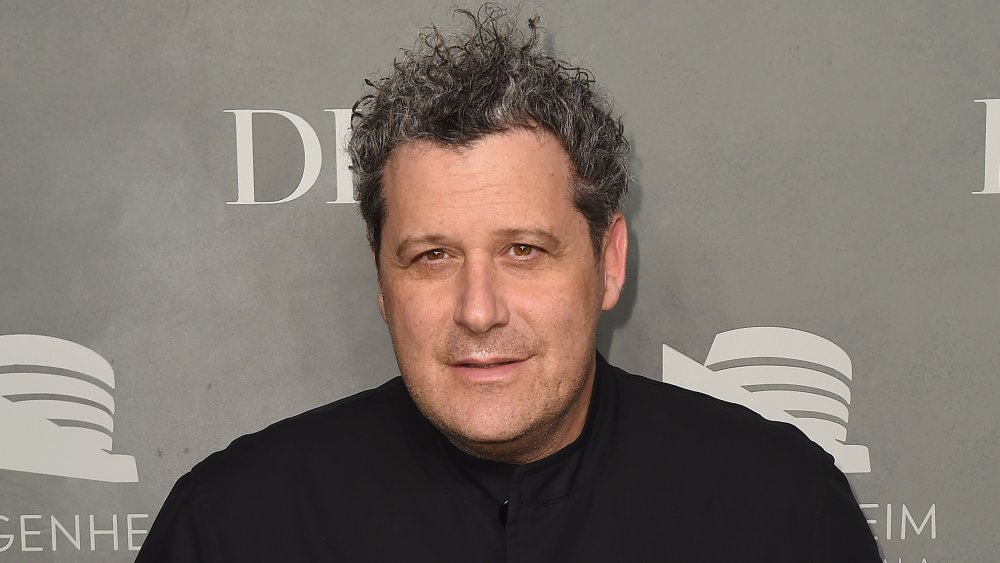 Isaac Mizrahi on the red carpet