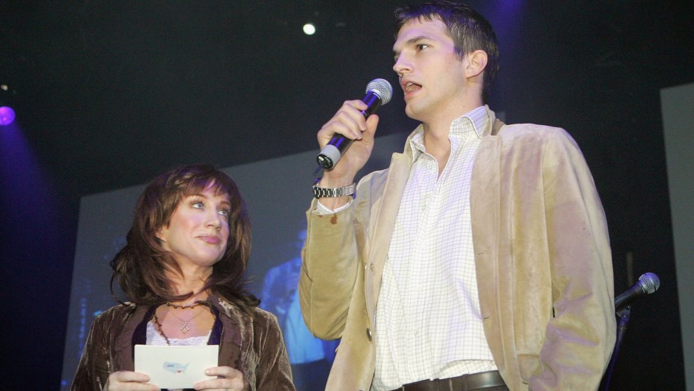 Kathy Griffin, Ashton Kutcher