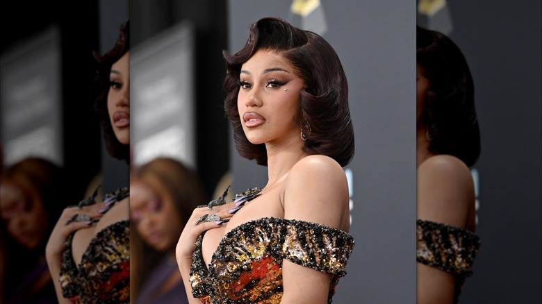 Cardi B attending the 67th GRAMMY Awards