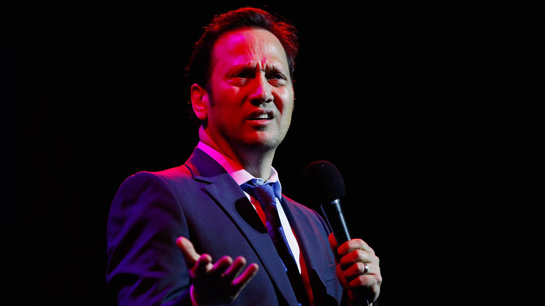 Rob Schneider onstage