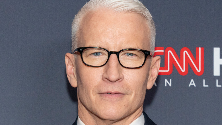 Anderson Cooper on red carpet