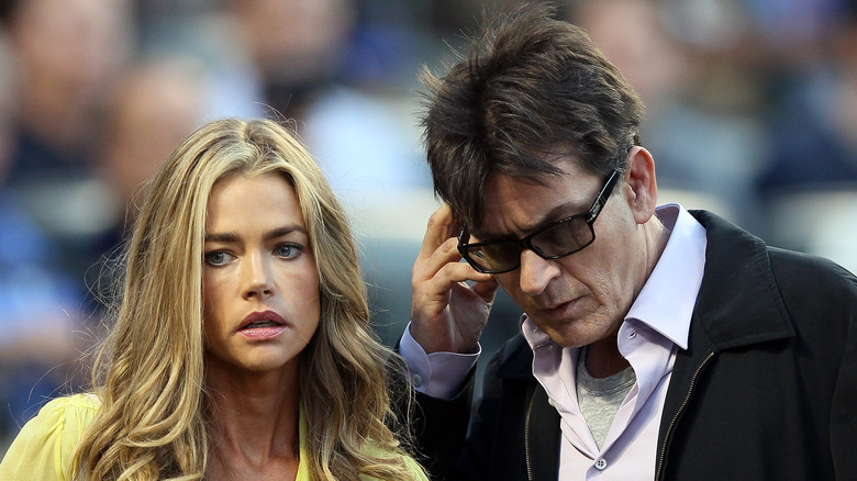 Denise Richards and Charlie Sheen