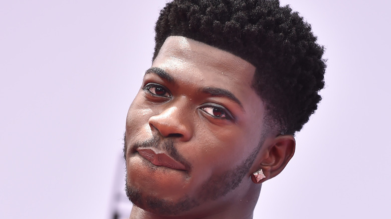 Lil Nas X on red carpet