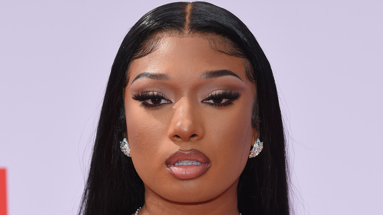 Megan Thee Stallion on red carpet