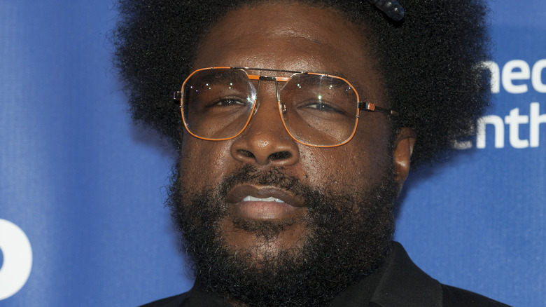 Questlove on red carpet