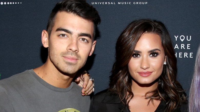 Joe Jonas and Demi Lovato