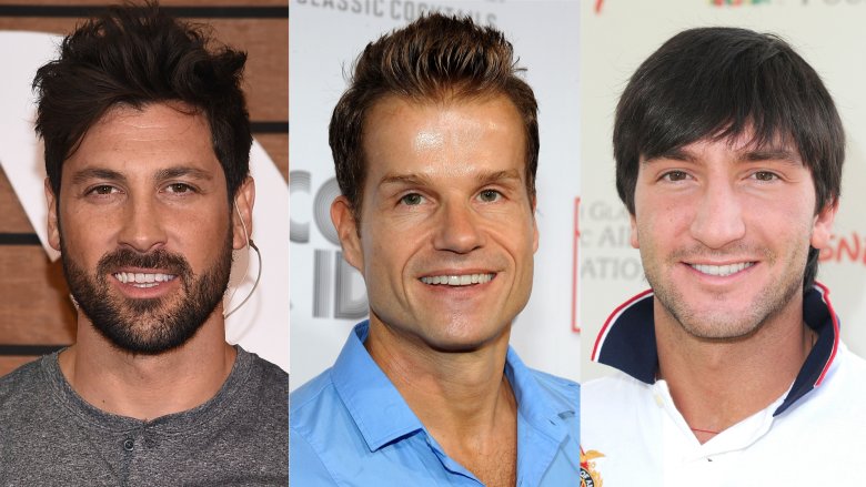 Maksim Chmerkovskiy Louis Van Amstel Evan Lysacek