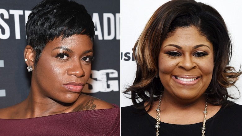 Fantasia Barrino and Kim Burrell, both posing