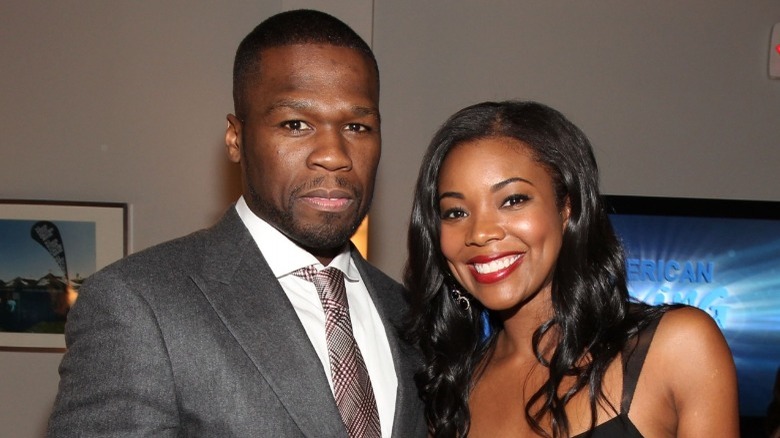 50 Cent and Gabrielle Union