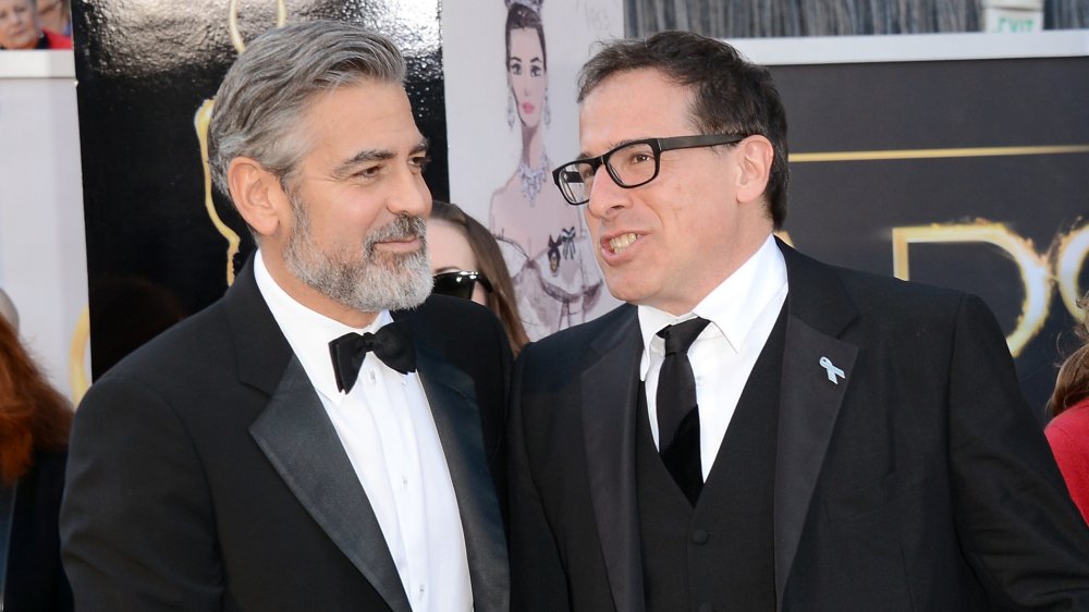 David O. Russell and George Clooney