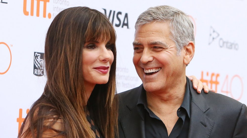 Sandra Bullock and George Clooney