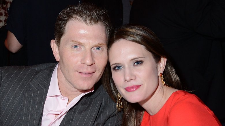 Bobby Flay and Stephanie March