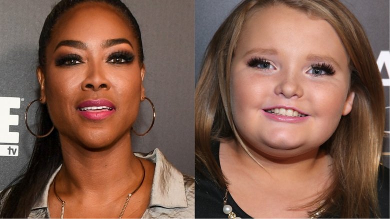 Kenya Moore and Alana "Honey Boo Boo" Thompson