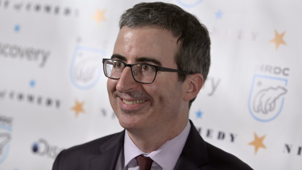 John Oliver on the red carpet