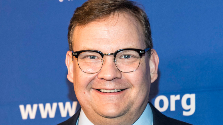 Andy Richter on red carpet