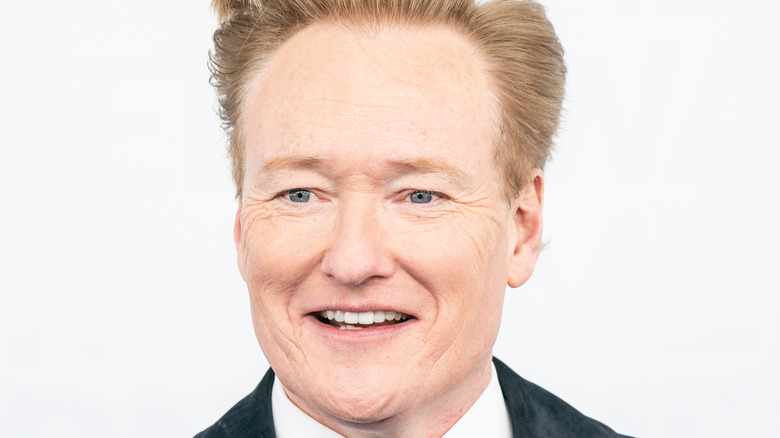 Conan O'Brien on red carpet