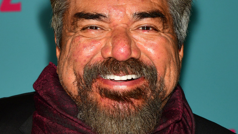 George Lopez on red carpet