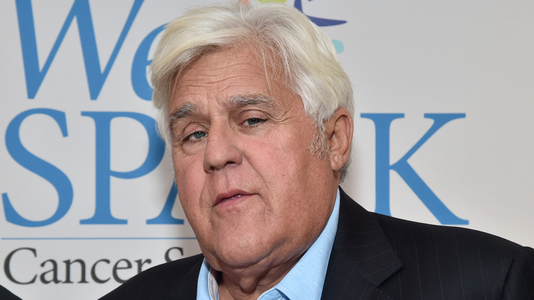 Jay Leno frowning