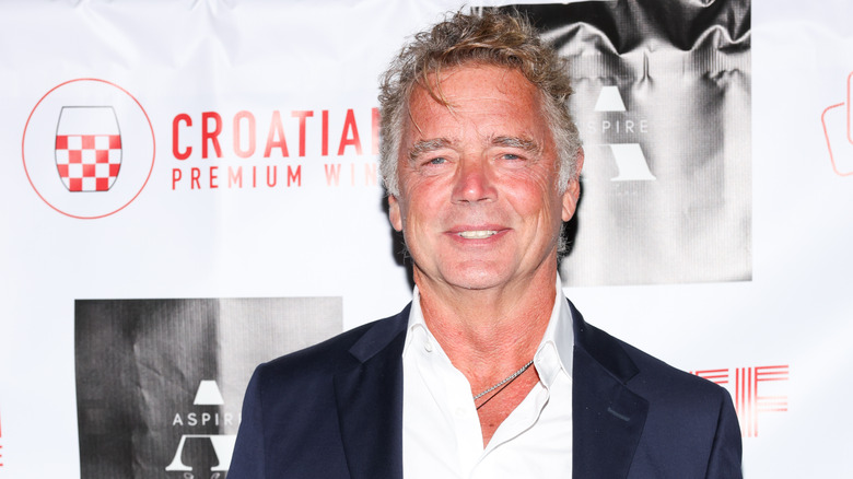 John Schneider at event for Croatian wine