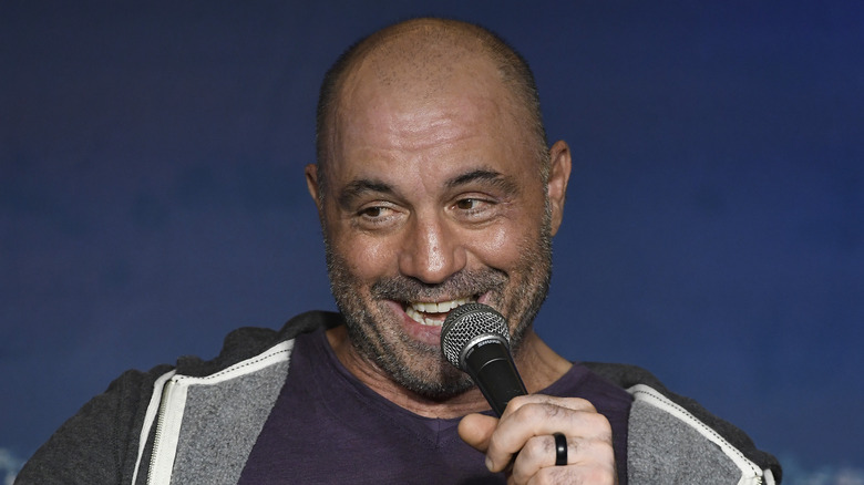 Joe Rogan on stage