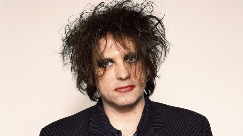 Robert Smith frowning