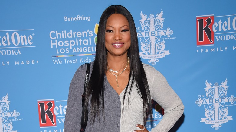 Garcelle Beauvais posing