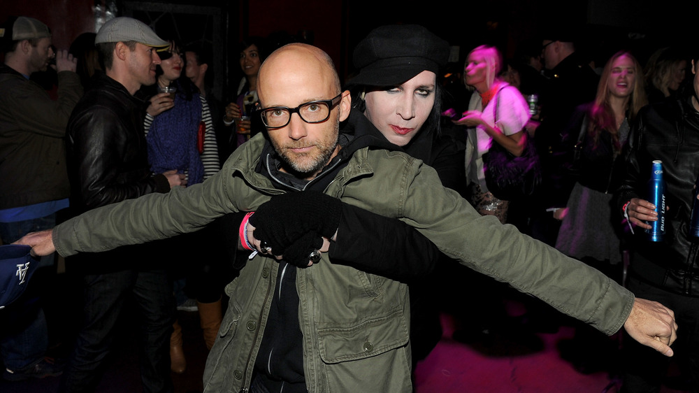 Moby and Marilyn Manson